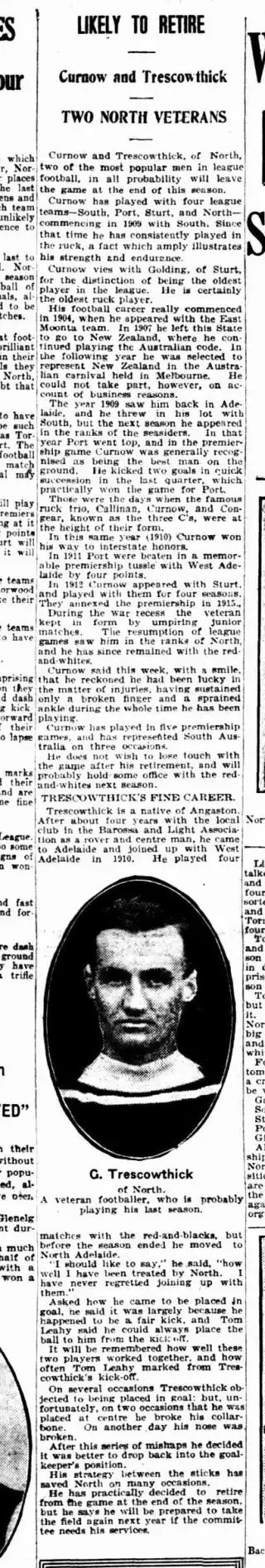 Sports Newspaper clipping from Sep 7, 1923 5913289