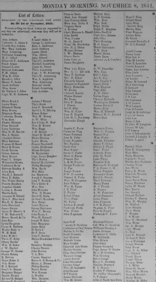 other Newspaper clipping from Nov 8, 1841 5913376