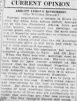 other Newspaper clipping from May 14, 1926 5913653