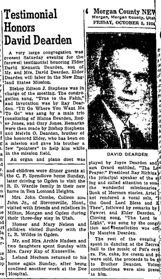 other Newspaper clipping from Nov 5, 1954 5913710