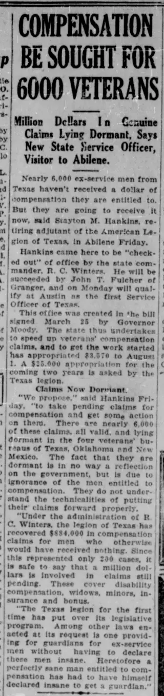other Newspaper clipping from Apr 1, 1927 5914704