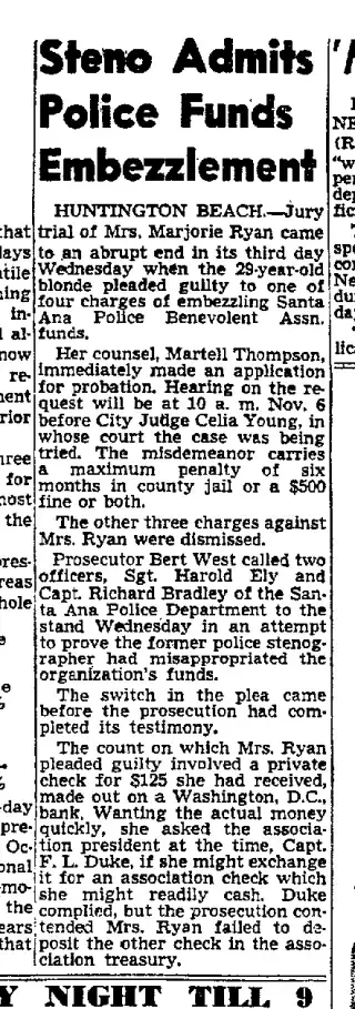 other Newspaper clipping from Oct 23, 1952 5914810