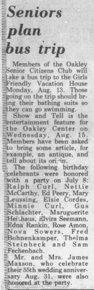 other Newspaper clipping from Aug 8, 1973 5915135