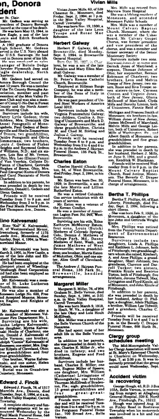 other Newspaper clipping from Sep 6, 1994 5915193