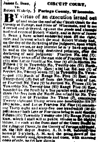 other Newspaper clipping from Aug 2, 1855 5915730
