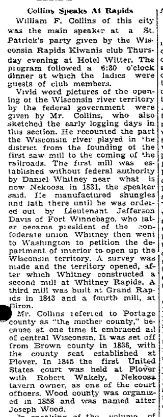 other Newspaper clipping from Mar 19, 1932 5915991