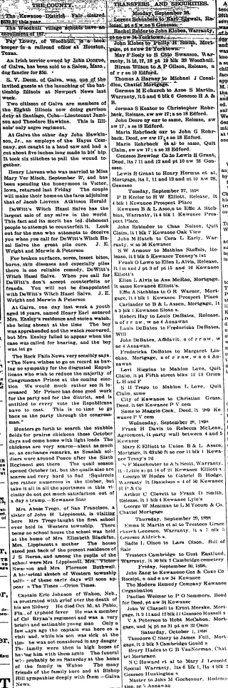 other Newspaper clipping from Oct 14, 1898 5915997