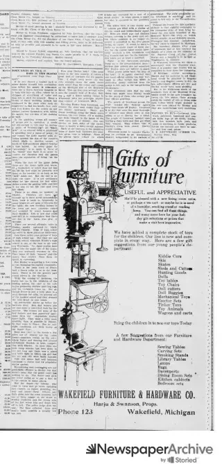 other Newspaper clipping from Dec 22, 1923 5916061
