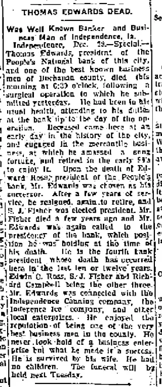 other Newspaper clipping from Dec 30, 1905 5916094