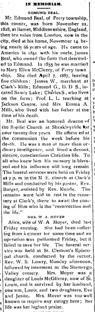 other Newspaper clipping from Nov 22, 1894 5916267