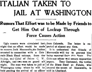 Crime Newspaper clipping from Feb 15, 1911 5916292