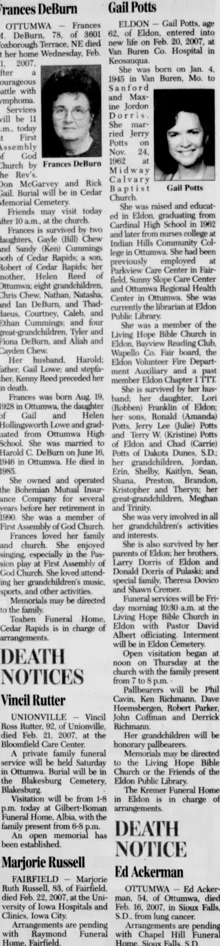 other Newspaper clipping from Feb 23, 2007 5916676