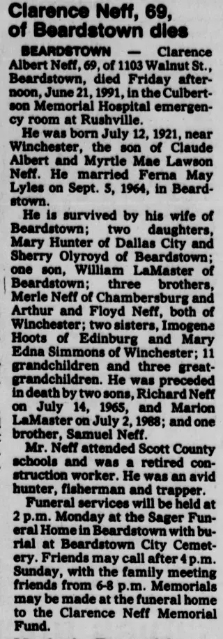 other Newspaper clipping from Jun 23, 1991 5917258