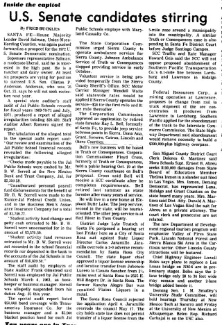 other Newspaper clipping from Nov 3, 1971 5917394