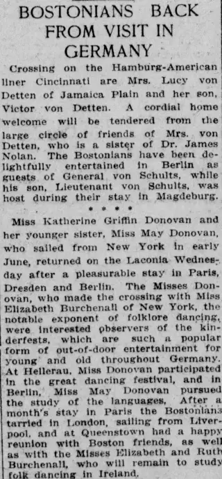 General news Newspaper clipping from Sep 14, 1913 5917403