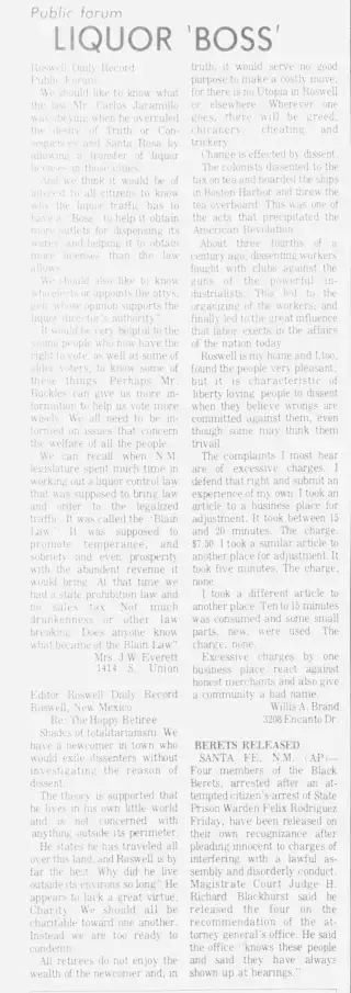 other Newspaper clipping from Nov 22, 1971 5917573