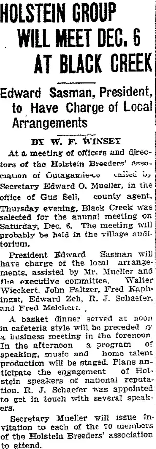 other Newspaper clipping from Nov 7, 1930 5917703
