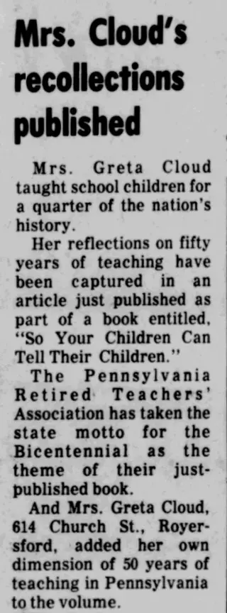 other Newspaper clipping from Jun 8, 1976 5917860
