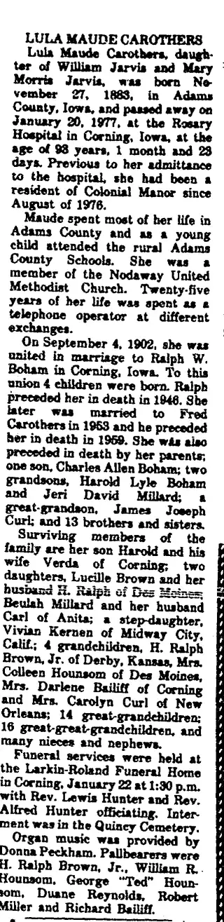 other Newspaper clipping from Jan 27, 1977 5918068
