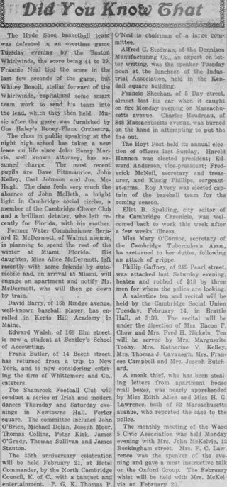other Newspaper clipping from Feb 11, 1933 5918105