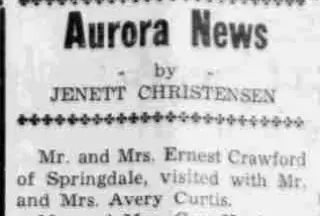 General news Newspaper clipping from Aug 24, 1951 5918192