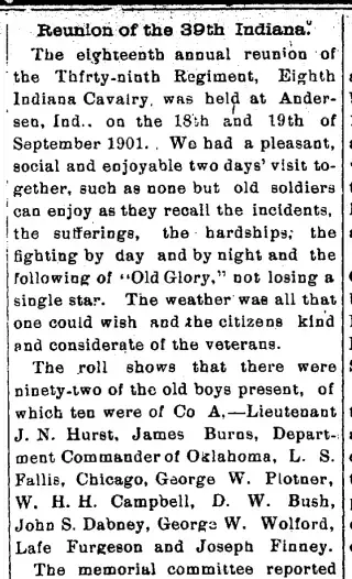 Military Newspaper clipping from Sep 27, 1901 5918239
