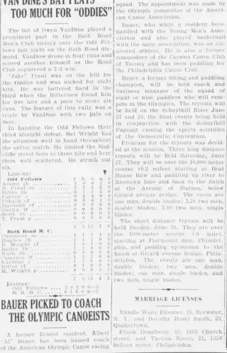 other Newspaper clipping from May 12, 1936 5918494