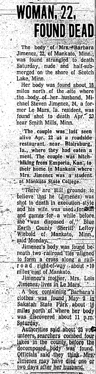 other Newspaper clipping from May 7, 1974 5918536