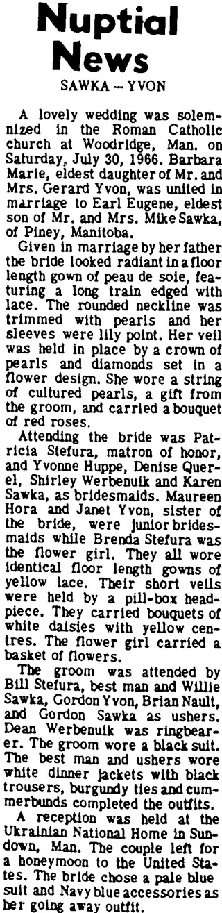 other Newspaper clipping from Aug 11, 1966 5918855