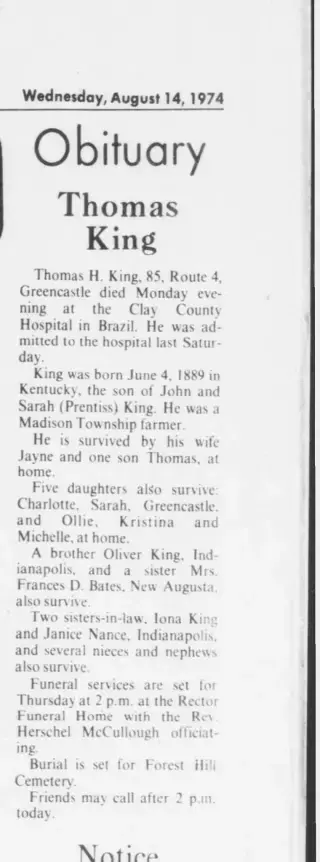 other Newspaper clipping from Aug 14, 1974 5918889