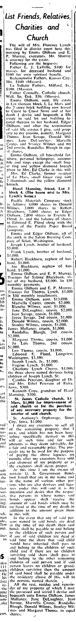 other Newspaper clipping from May 7, 1953 5919090