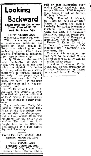 other Newspaper clipping from Mar 22, 1961 5919213