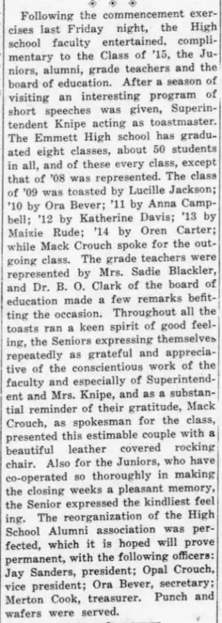 other Newspaper clipping from Jun 3, 1915 5919392