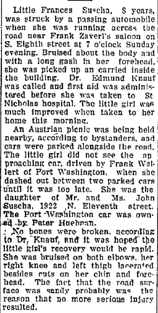 General news Newspaper clipping from May 7, 1923 5919812