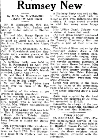 other Newspaper clipping from May 2, 1951 5919840