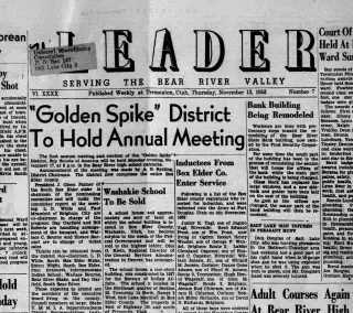 other Newspaper clipping from Nov 13, 1952 5919849