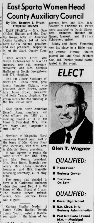 other Newspaper clipping from Nov 6, 1967 5920258