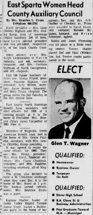 other Newspaper clipping from Nov 6, 1967 5920263