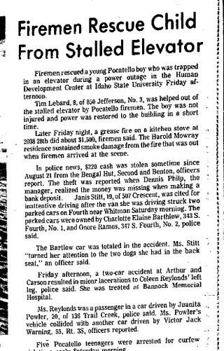 other Newspaper clipping from Aug 29, 1976 5920394