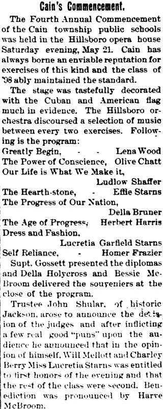other Newspaper clipping from May 27, 1898 5920412