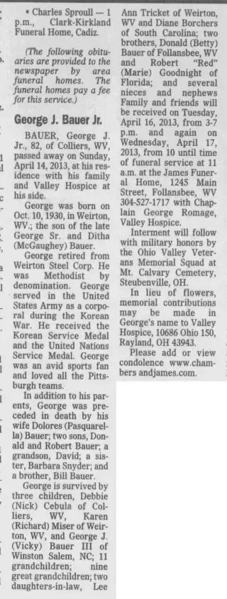 other Newspaper clipping from Apr 15, 2013 5921096