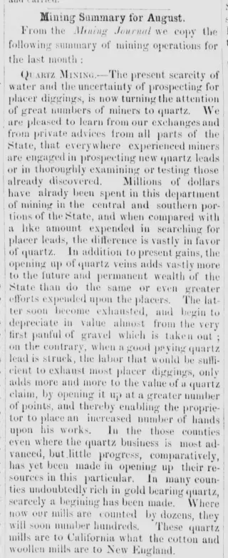 other Newspaper clipping from Sep 6, 1856 5921100