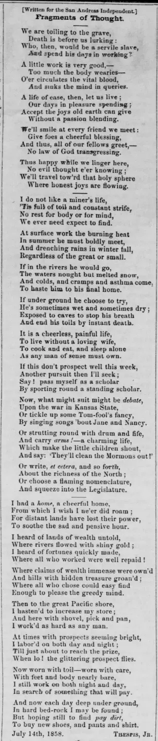 other Newspaper clipping from Jul 24, 1858 5921272