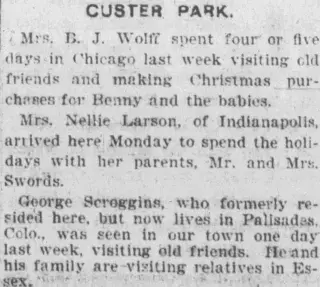 other Newspaper clipping from Dec 20, 1901 5921334