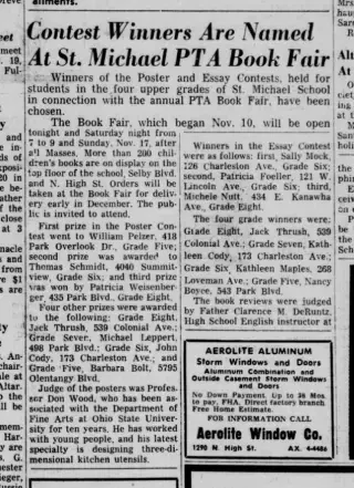 other Newspaper clipping from Nov 15, 1957 5921735