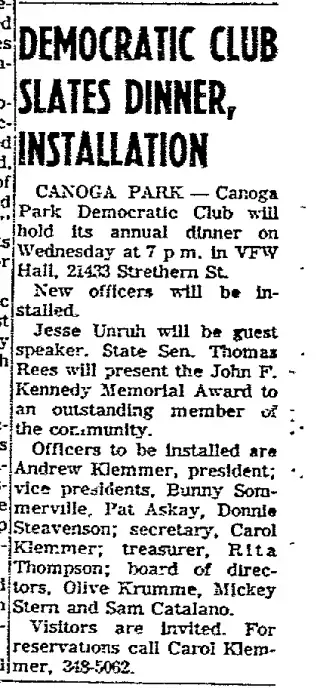 other Newspaper clipping from Feb 18, 1964 5921876