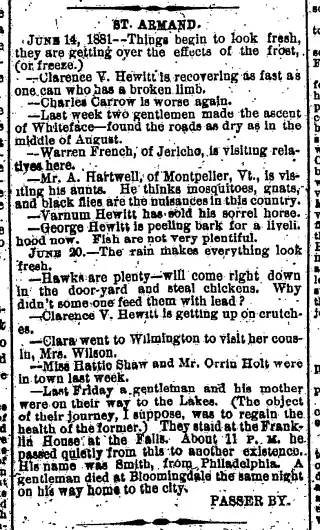 other Newspaper clipping from Jun 23, 1881 5921913
