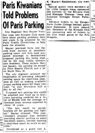 other Newspaper clipping from Aug 31, 1955 5921972