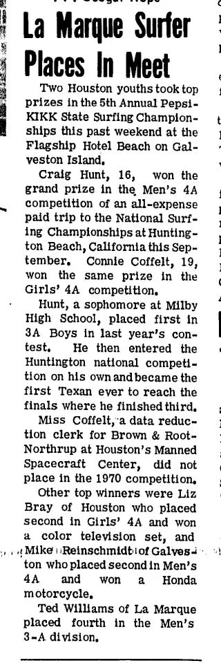 other Newspaper clipping from Apr 22, 1971 5921998
