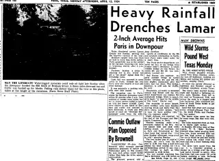 other Newspaper clipping from Apr 12, 1954 5922002